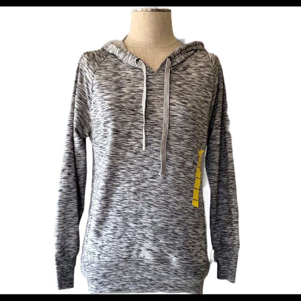 NEW Green Tea Long Sleeve Hooded Zipper Sw…